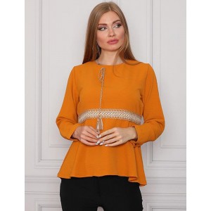 Yazlık Gömlek Sarı